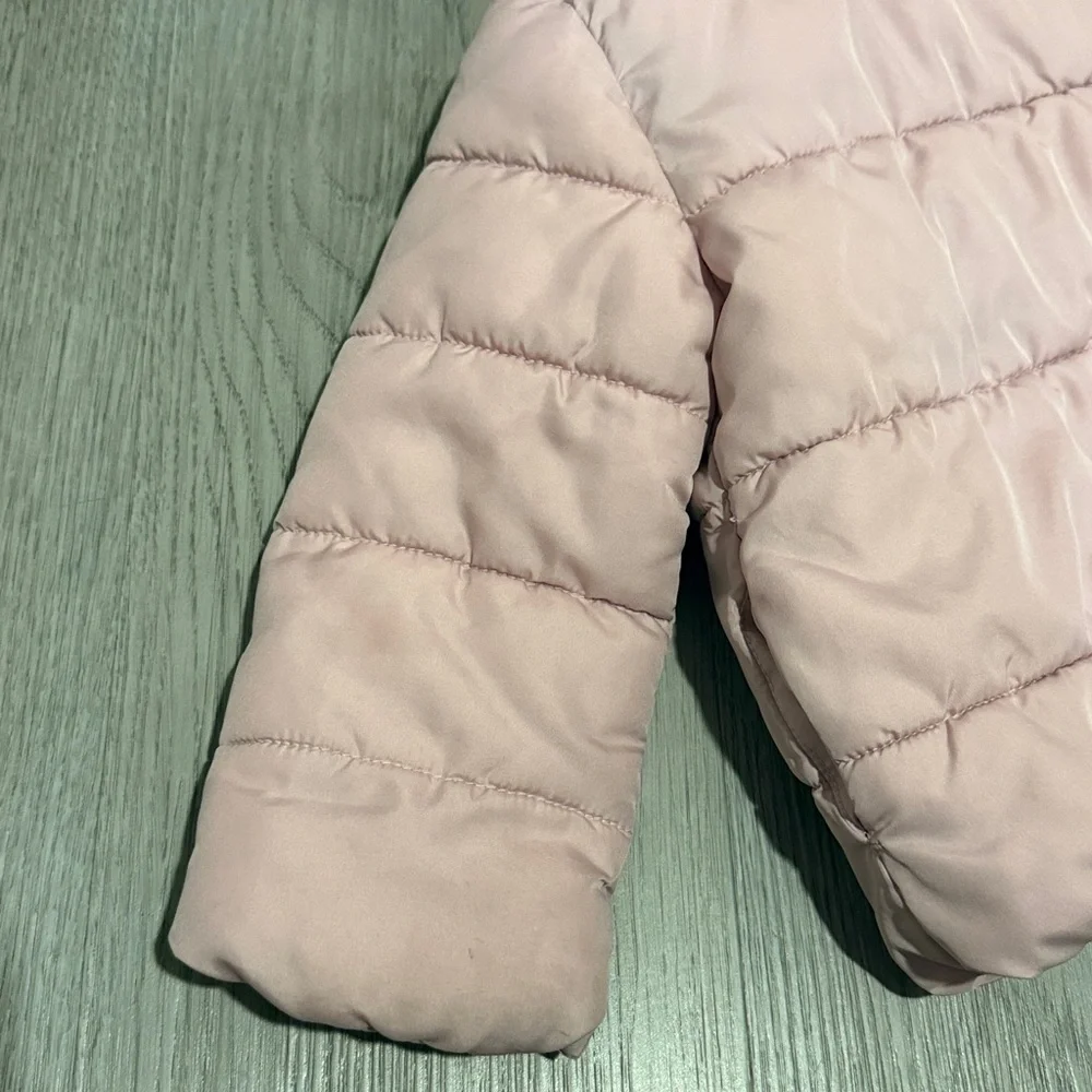 The Childrens Place Light Pink Puffer Jacket Snowboarding Size 3T